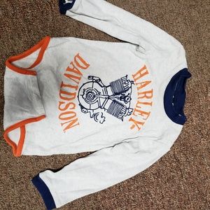 Boys 24MO Harley Davidson onesie
